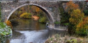 paso del rio Eresma por Navas de Oro