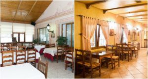 distintas zonas restaurante la chuleta